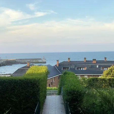 Casa De Las Flores - Apartamento Con Jardin Privado Frente A La Playa De Comillas Exterior foto