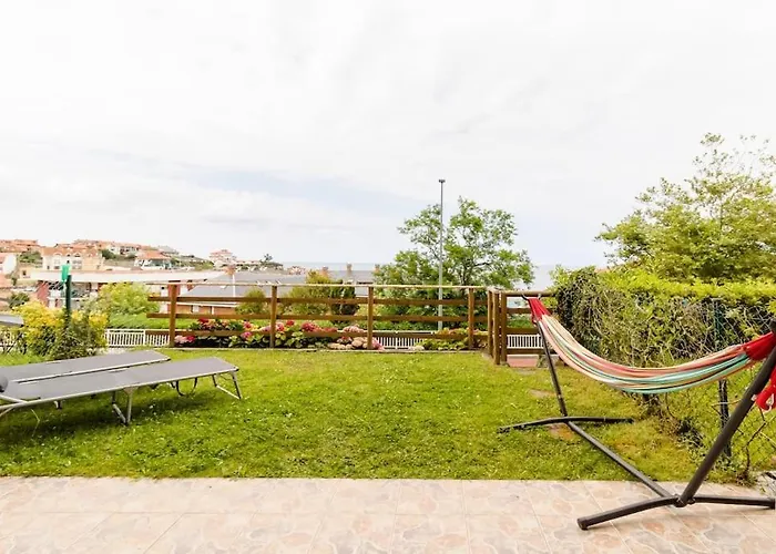 Casa De Las Flores - Apartamento Con Jardin Privado Frente A La Playa De Comillas
